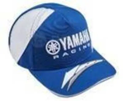 Бейсболка бело-синяя Racing Yamaha 90798M09WHNS