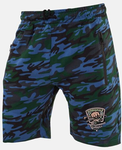 Крутые мужские шорты в камуфляже Russian Pattern