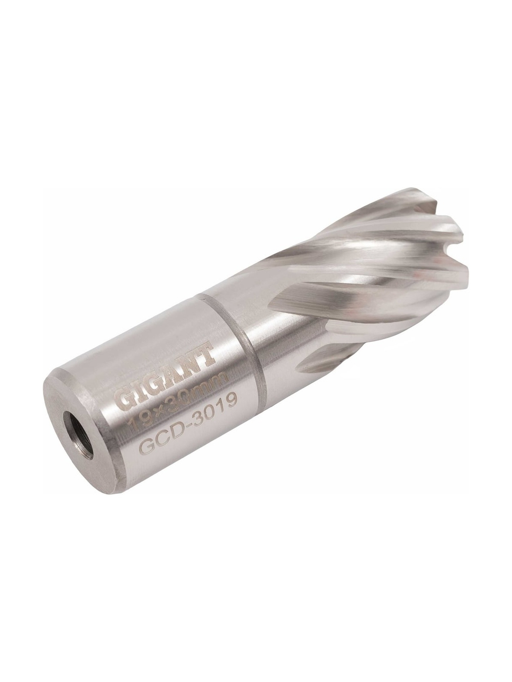 Сверло корончатое, HSS, L=30 мм, d=19 мм Gigant GCD-3019