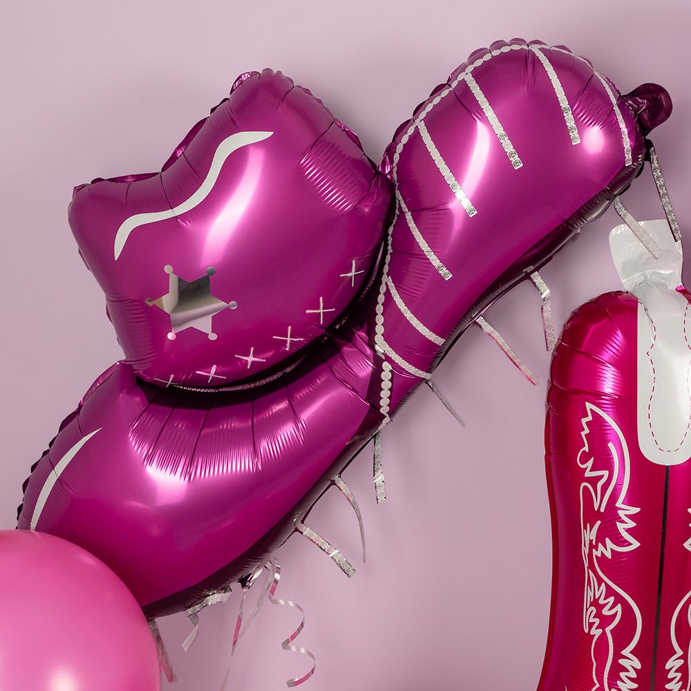 Шар (37''/94 см) Фигура, Стильная шляпа, 1 шт.