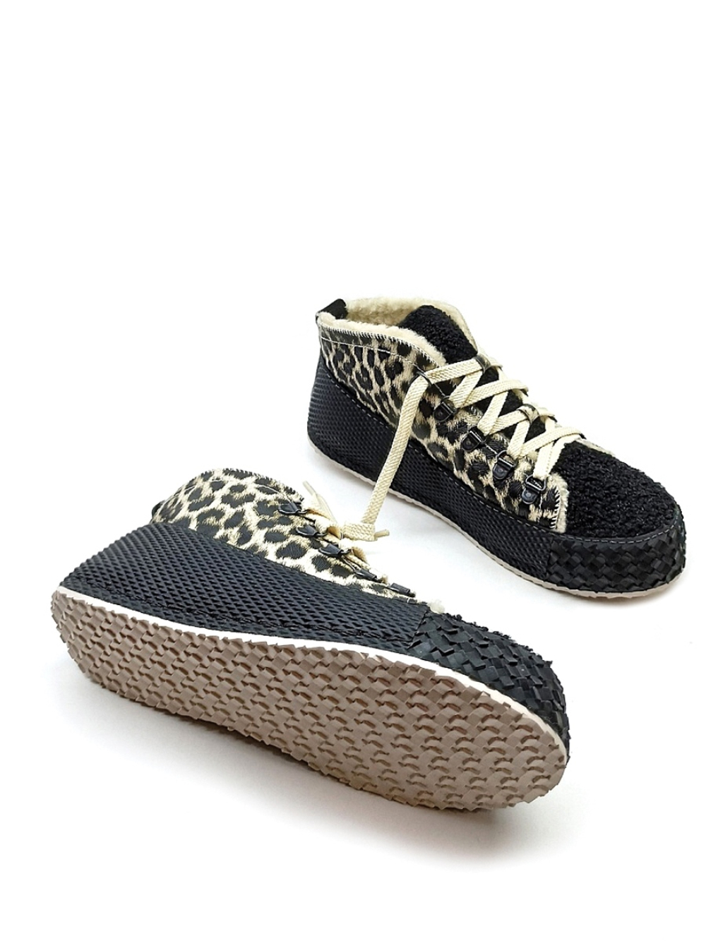 Кеды зимние "LEO Beige"