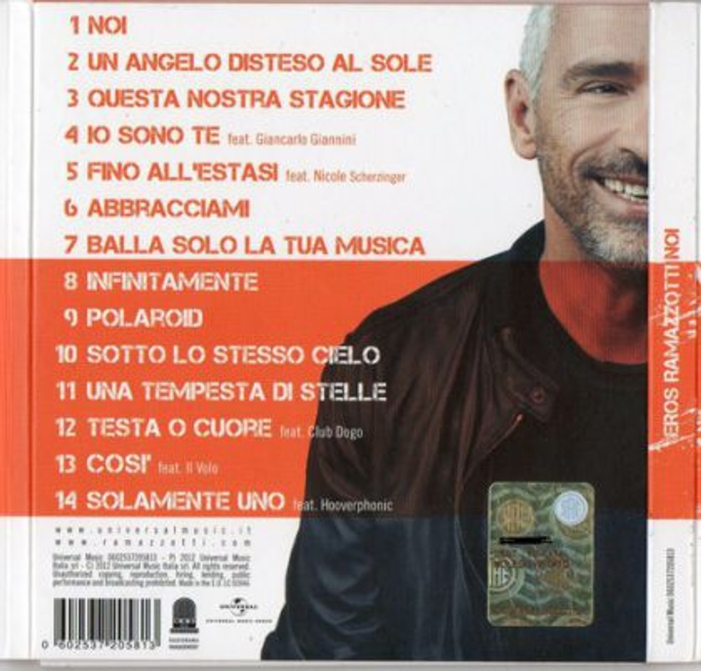 Eros Ramazzotti / Noi (CD)