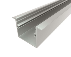 Профиль врезной алюминиевый LC-LPV-2537-2 Anod