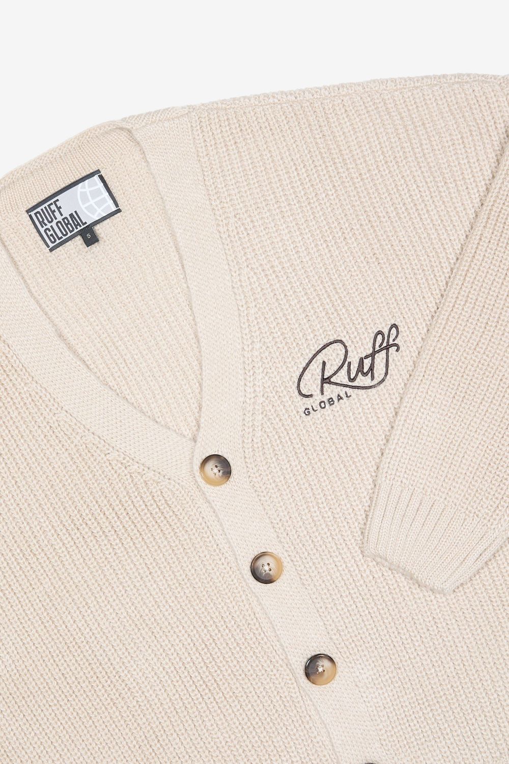 Кардиган Ruff Global Clasique бежевый