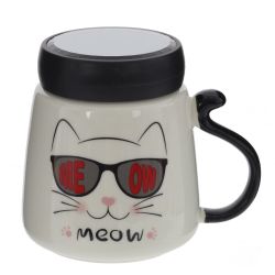 GAEM Кружка с крышкой, L11 W6,5 H11 см