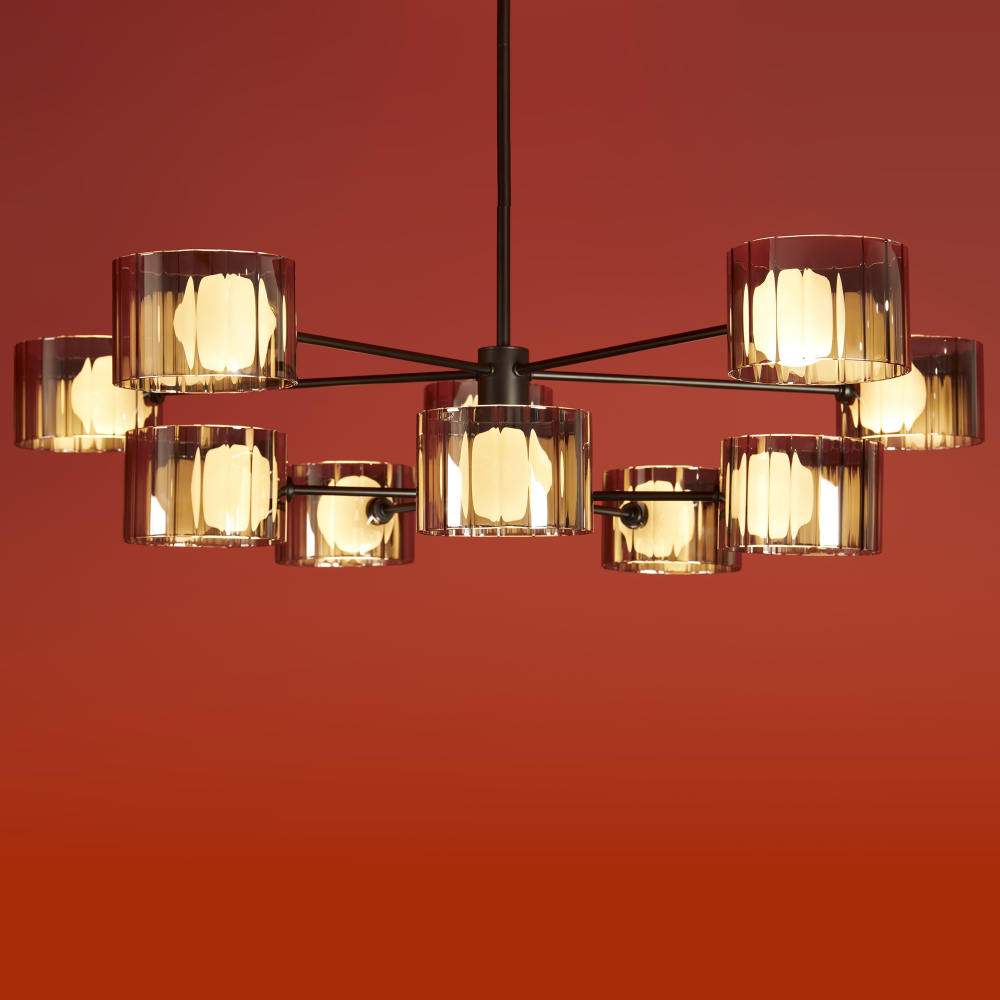 Люстра на штанге Freya Elight FR5544CL-10B