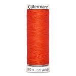Нитки универсальные Gutermann Sew-all 100 (200 метров), 5 кат. | 155 яркий апельсин