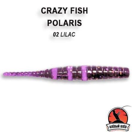 Polaris 1.8" 5-45-2-6 Силиконовые приманки Crazy Fish