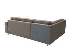 Диван-кровать угловой Шелдон / букле Лайк кофейный 230