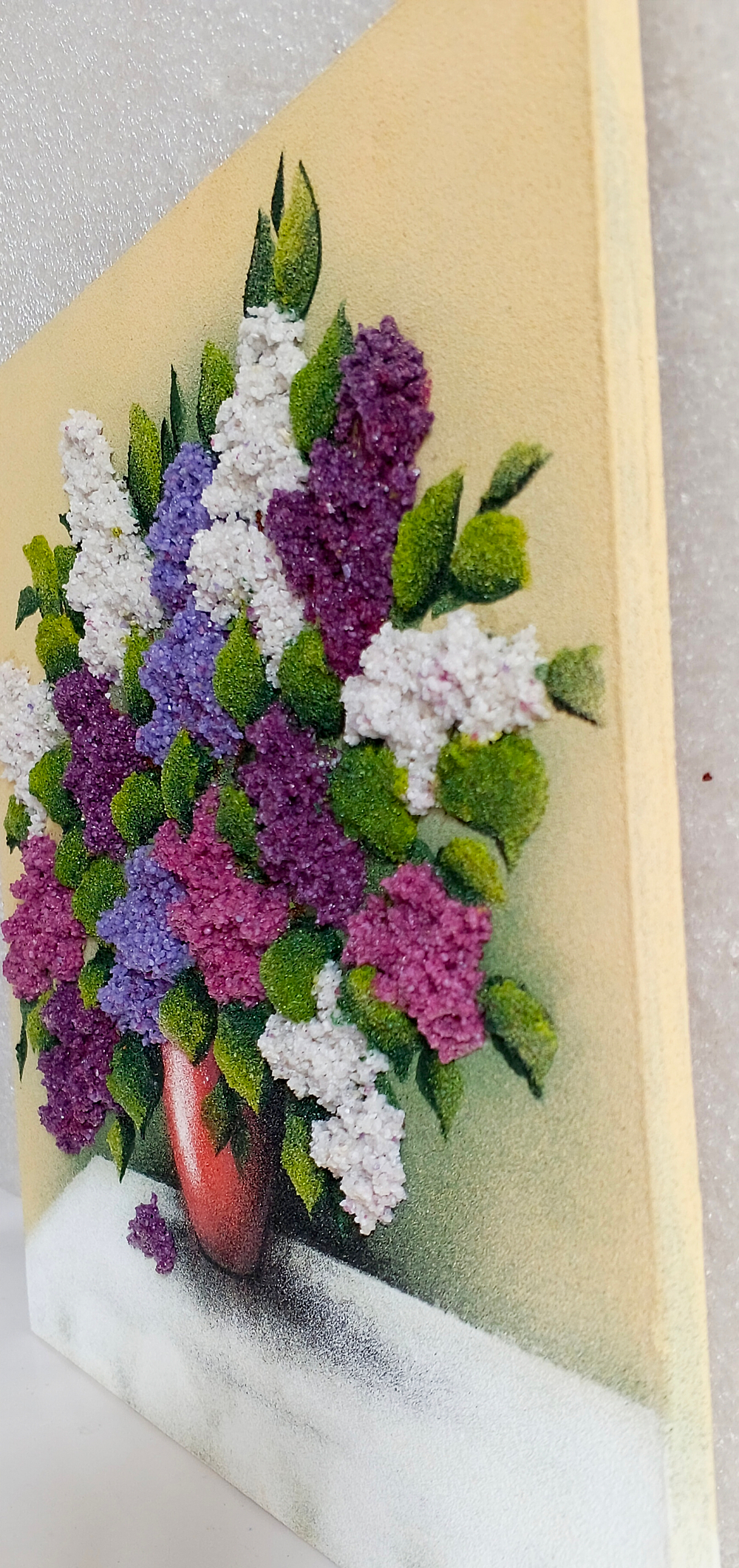 Декобокс " Сирень в горшке" 30-30см