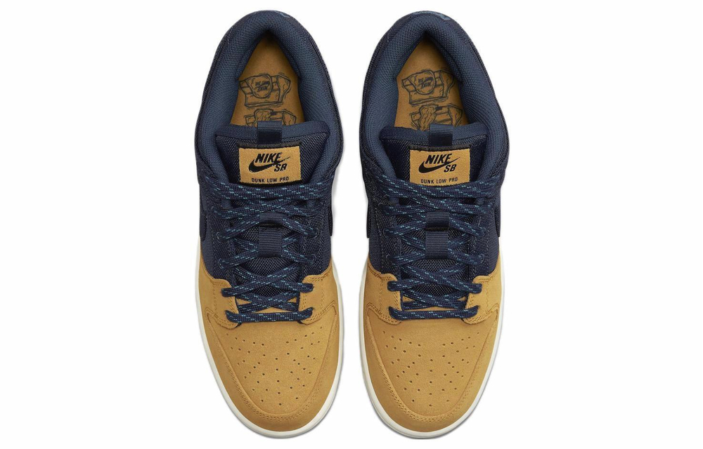 Кроссовки Nike Dunk Sb "Midnight Navydesert Ochre"