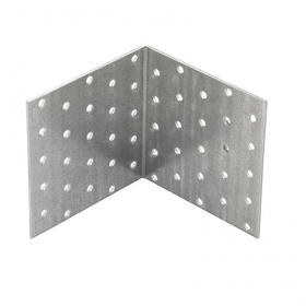 Крепежный уголок равносторонний 2 мм, KUR 100 х 100 х 100 мм Сибртех