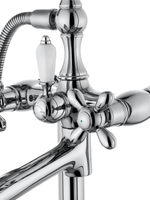 Смеситель для ванны напольного монтажа WONZON & WOGHAND RETRO, Хром (WW-88649020-CR)