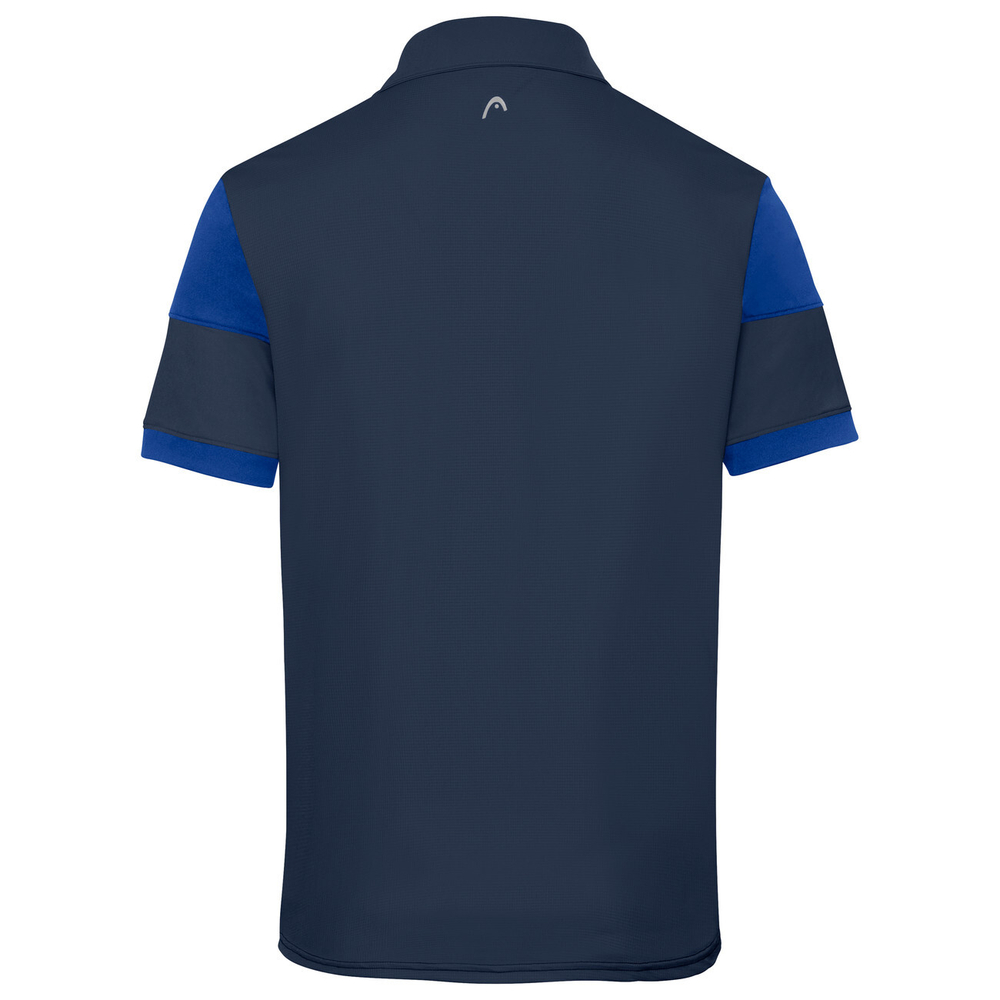 Мужское теннисное поло Head Ace Polo Shirt M - royal blue/dark blue