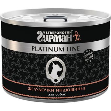 Четвероногий Гурман Platinum Line для собак Сердечки куриные в желе