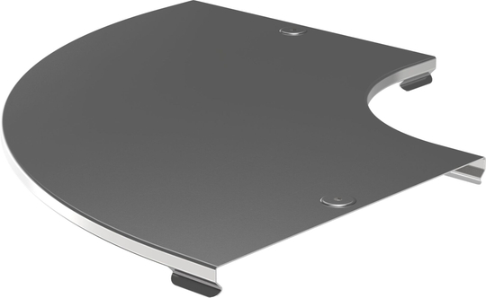 Поворот плавный 90град тип В20 80х80мм ESCA IEK