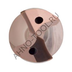 Сверло  4.5мм  твердосплавное 5D с подводом СОЖ. SP-X801050450 VHM AHNO по стали, чугуну, нерж. и жа