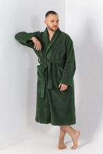 Халат мужской Комфорт-4 Виотекс ЗЕЛЁНЫЙ