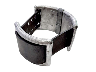 Груз для огрузки ног 0.5кг Scorpena Гнутый с ремешком за пару