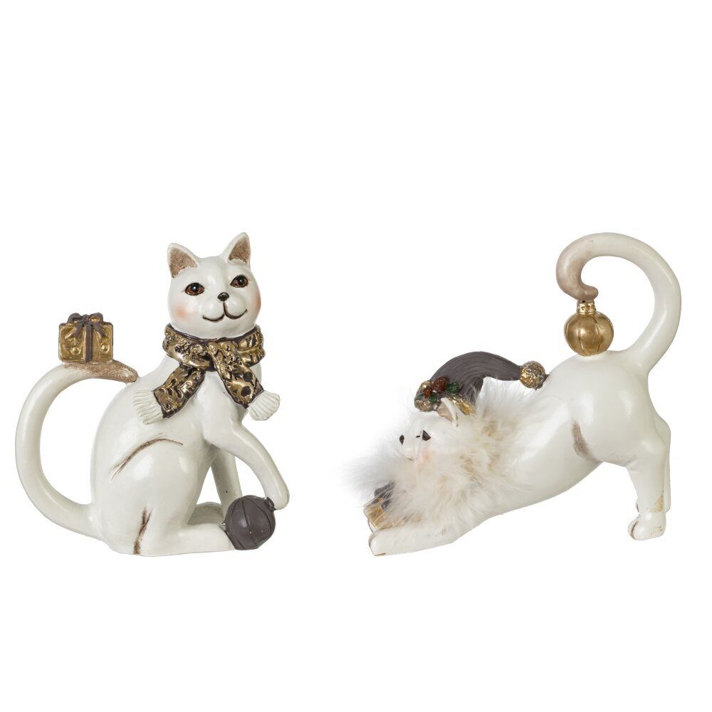 GAEM Фигурка декоративная "Кошка", L11 W5 H12 см, 2в.