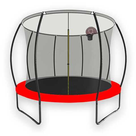 Каркасные батуты с баскетбольным кольцом