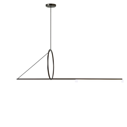 Pendant design lamp  Cercle et trait by CVL Luminaires L170