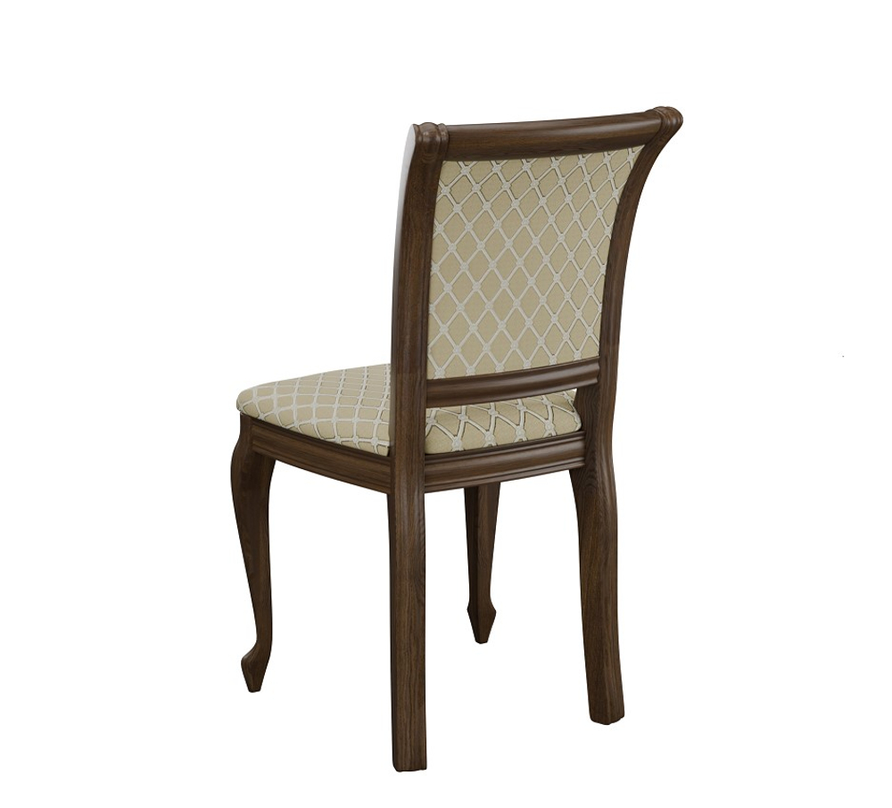 Стул Аврора Кабриоль, Орех тёмный, ткань Призма 37/1