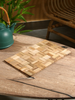 Салфетка сервировочная из тикового дерева, 30х20х0,7 см