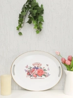 Поднос металлический