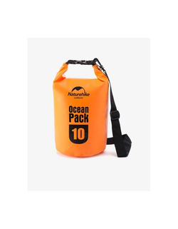 Гермомешок Naturehike Ocean Pack 10 л. (оранжевый)
