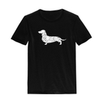 Футболка "Гладкошерстная Такса"