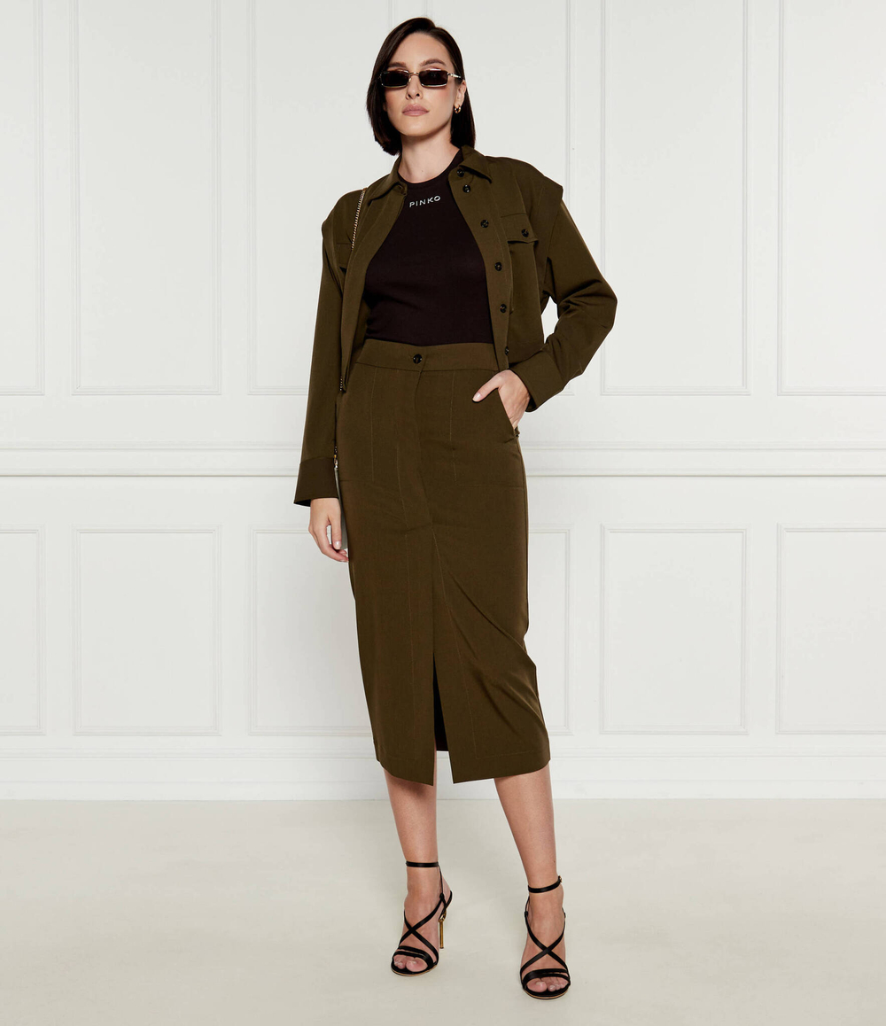 Топ DISTINTO Pinko - коричневый(100822 A22X)