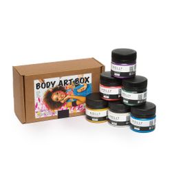 Набор декоративных гелей для лица, волос и тела BODY ART BOX