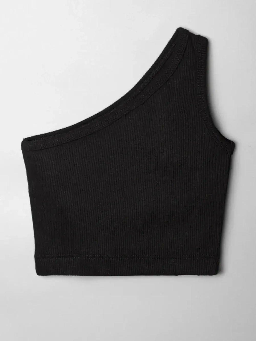 Летний топ для девочки на одно плечо