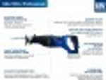 Пила сабельная аккумуляторная BOSCH GSA 185-LI без АКБ иЗУ 06016C0020