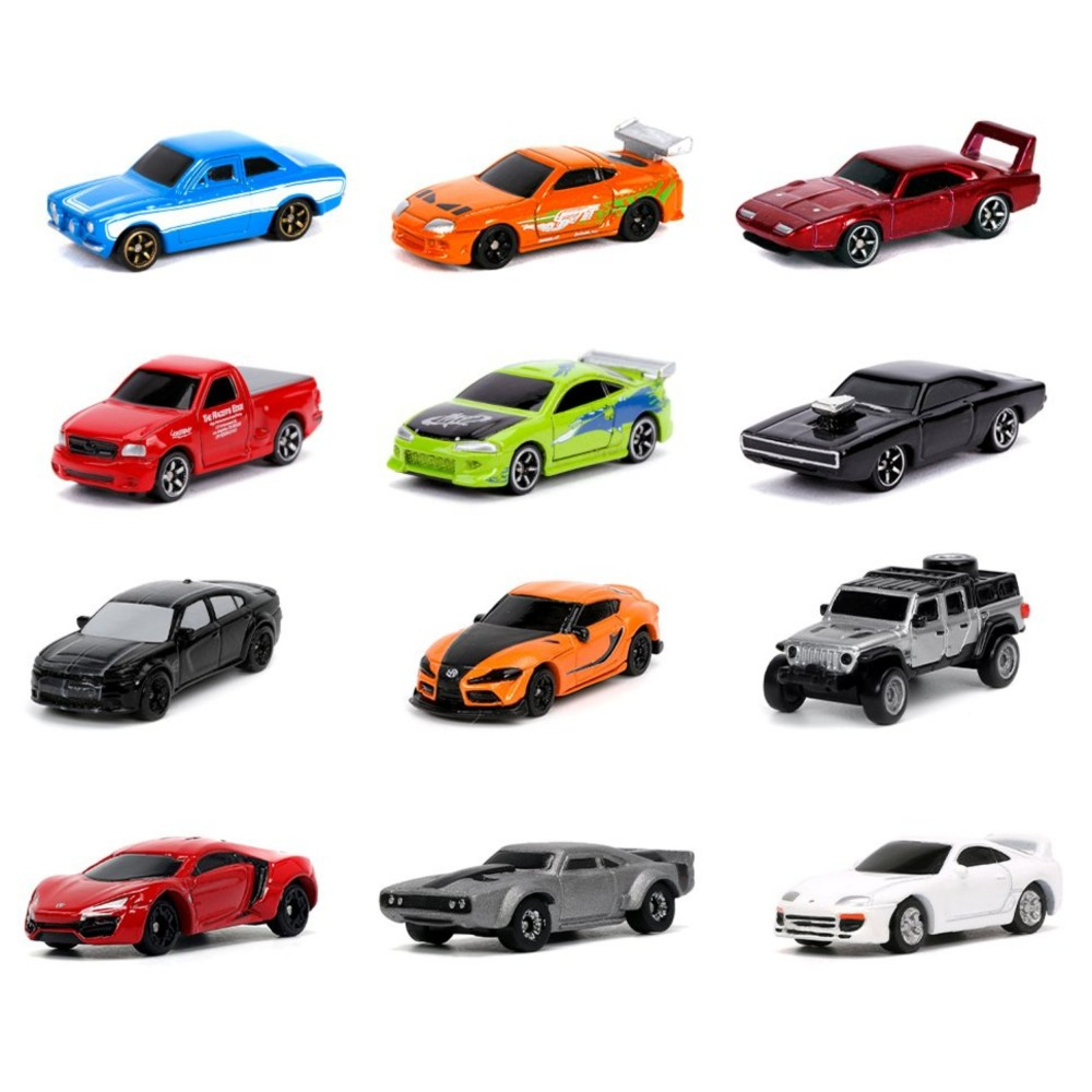 Jada Toys 3201008 — Металлическая мини-модель Jada Fast & Furious Nano Hollywood Rides сюрприз 3201008 — фото 2