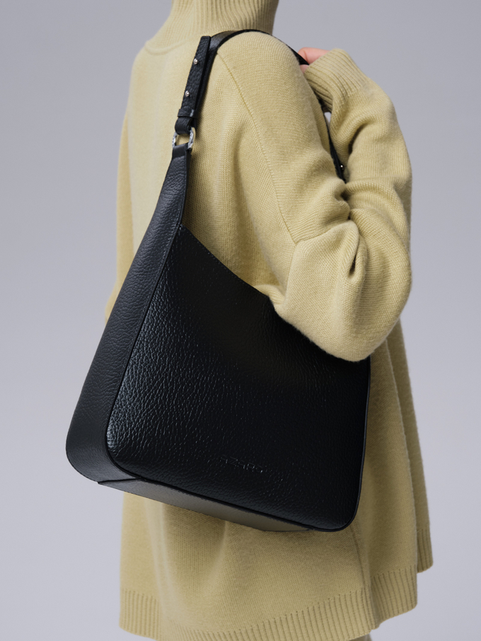 Кожаная сумка Azaro 31027 черный