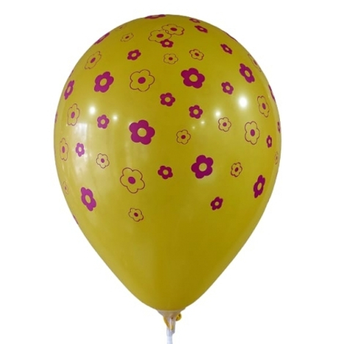 Шар 12" Ассорти Ромашки Sp 10 шт