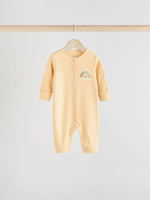 Комбинезон / Cлип для малышей Next E19-696, 3 шт., Светло-зеленый, Светло-желтый, Молочный