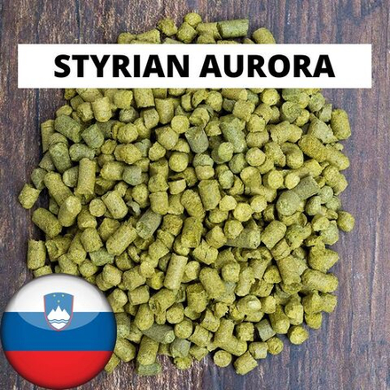 Хмель "Styrian Aurora" (Словения) 2021г, 50г