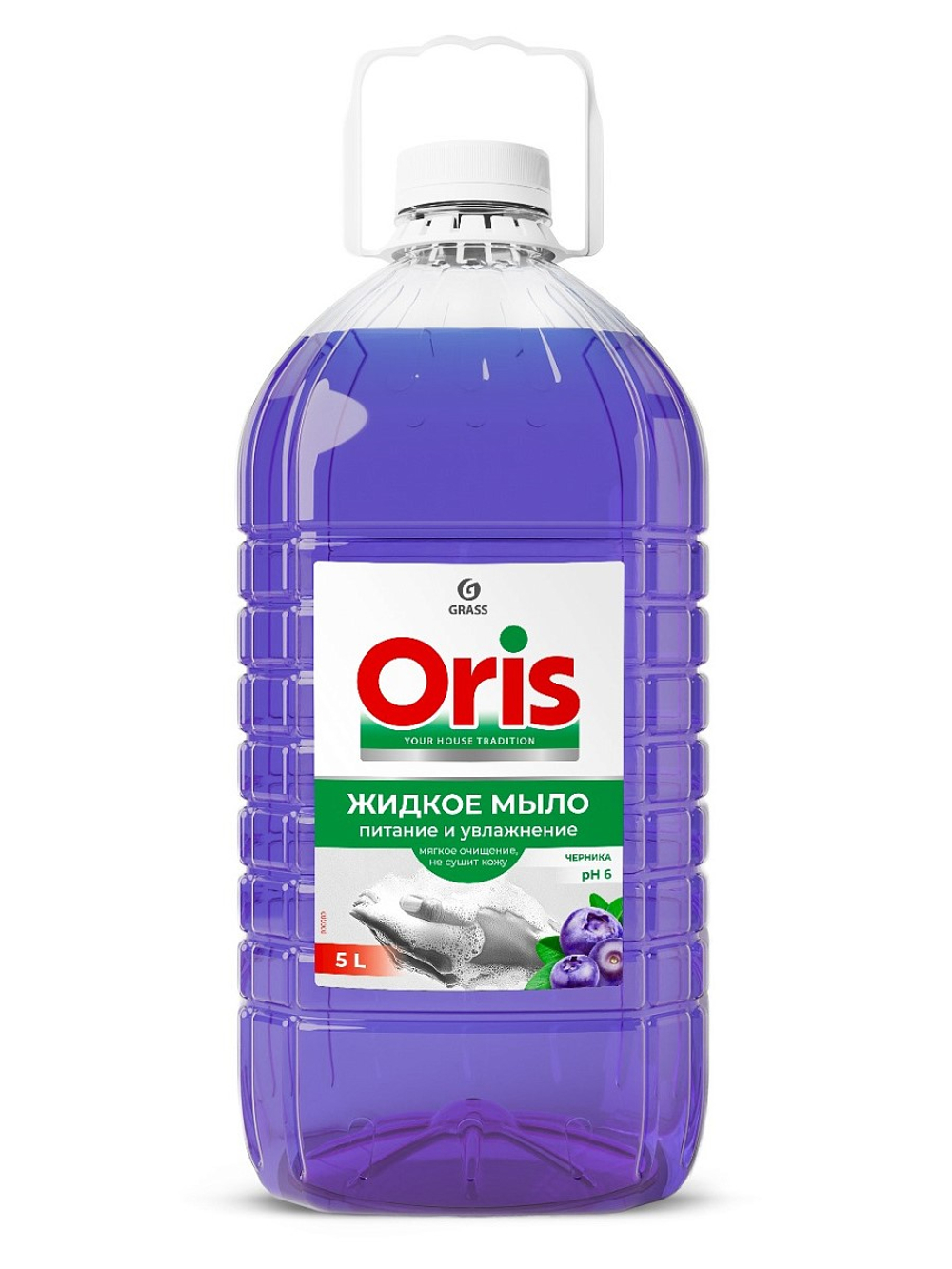 GraSS ORIS Мыло жидкое Черника 5л