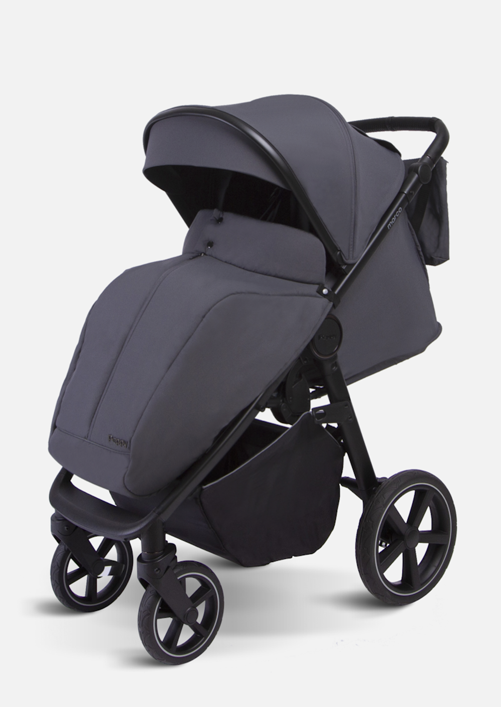 Peppy Коляска прогулочная Marco (dark grey)