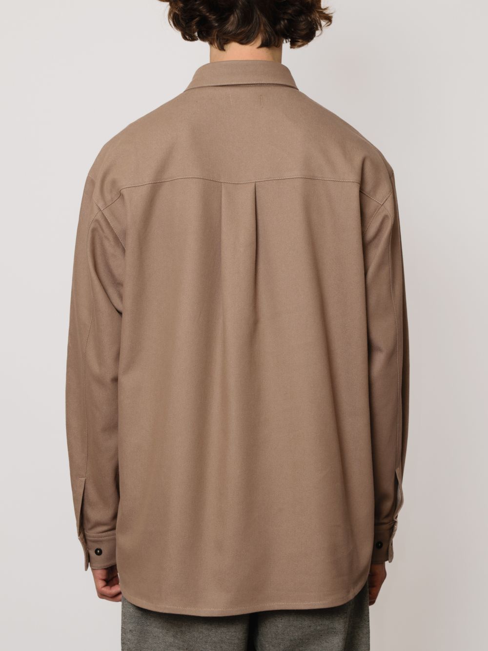 Рубашка Sashina Side Pocket Coffee