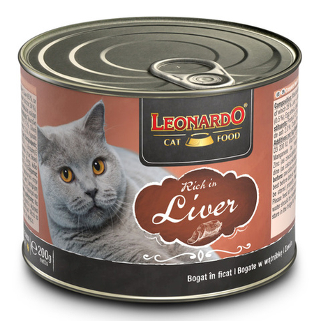 LEONARDO (Леонардо) консервы с печенью / Leonardo Rich In Liver, 200 г