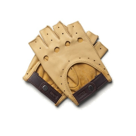 Водительские перчатки Cafe Leather Triton Driving Fingerless Gloves