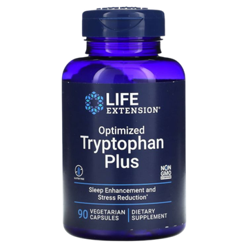 Life Extension Optimized Tryptophan Plus 90caps, Триптофан