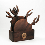 Разделочные доски из сибирского кедра 3 шт. в ящике. RDN29