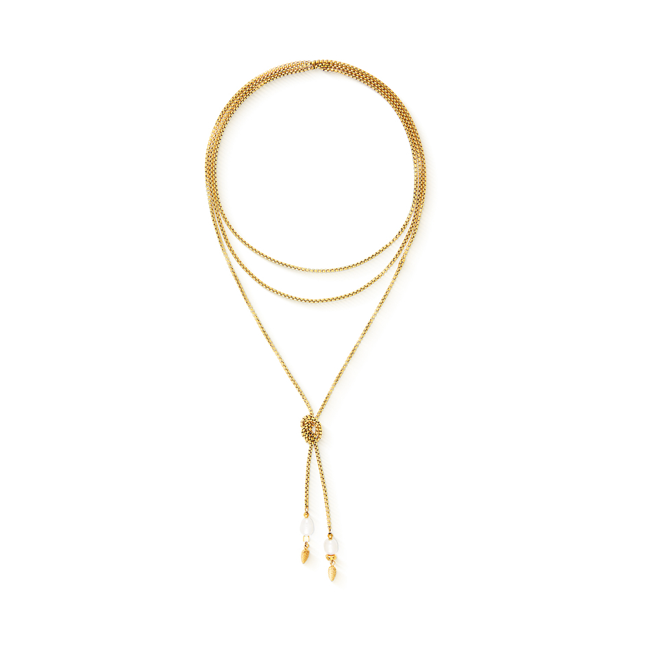 Колье Coeur de Lion Gold-White 1139/10-1614