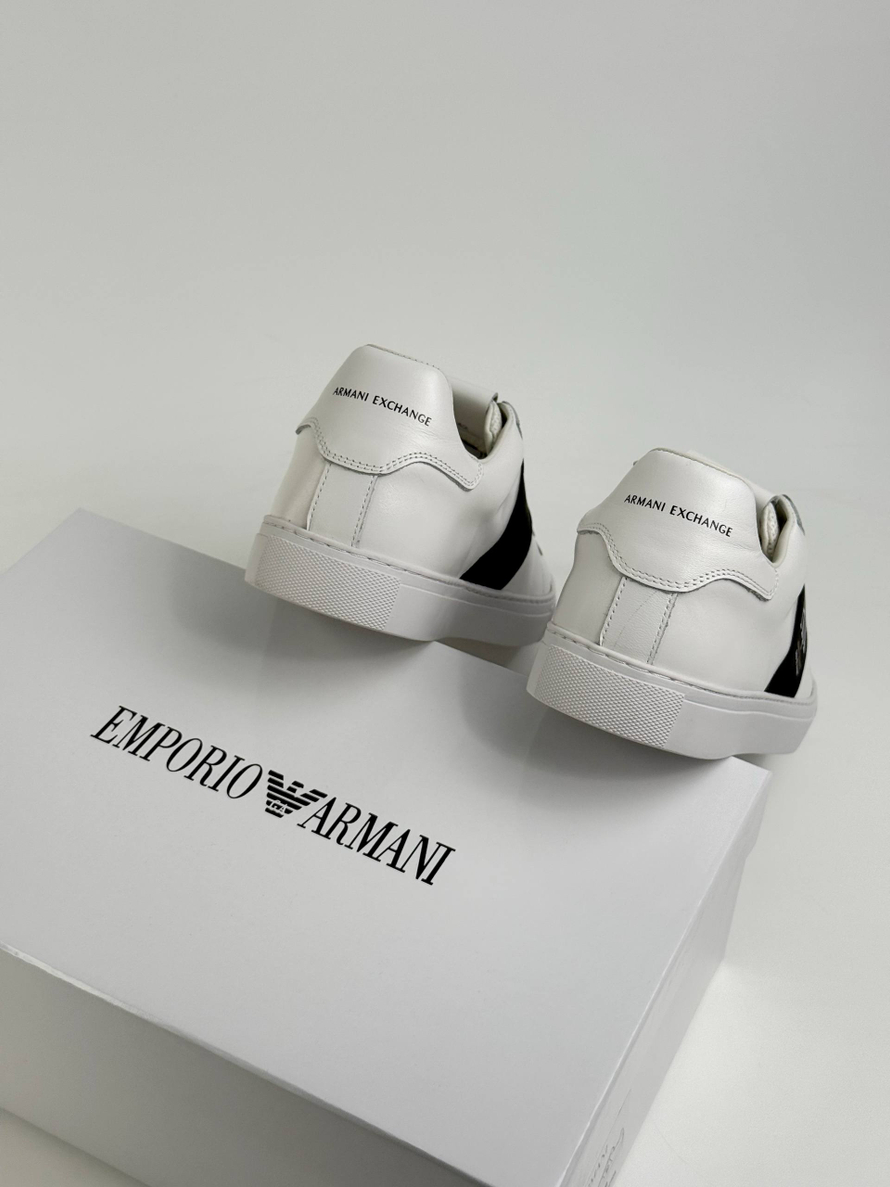 Кроссовки Armani Exchange #B244 (бел.)