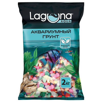Грунт "Карамель", 5-8мм, 2кг, Laguna AQUA